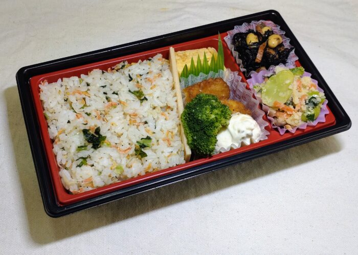 彩りちりめんご飯弁当